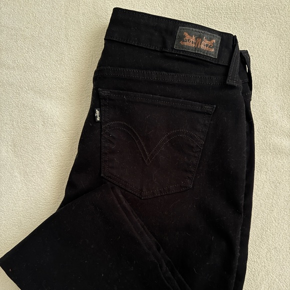LEVI’S LEGGING BLACK JEAN - Picture 2 of 5